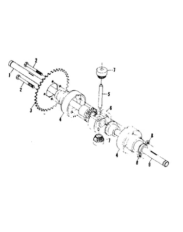 Differential and axle assembly no. 58407