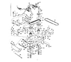 Craftsman 13196500 mower housing diagram