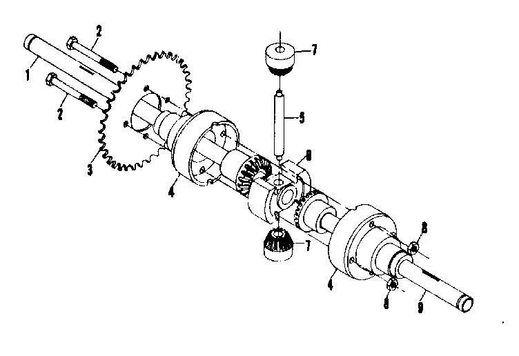 Differential and axle assembly
