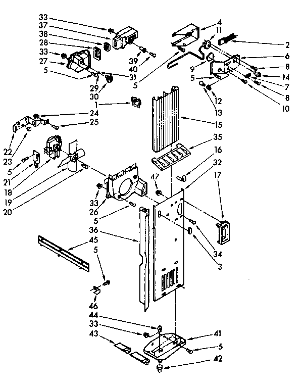 Air flow and control parts