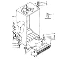 Kenmore 1068562312 cabinet parts diagram