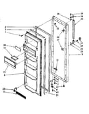Refrigerator door parts