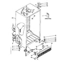 Kenmore 1068562732 cabinet parts diagram