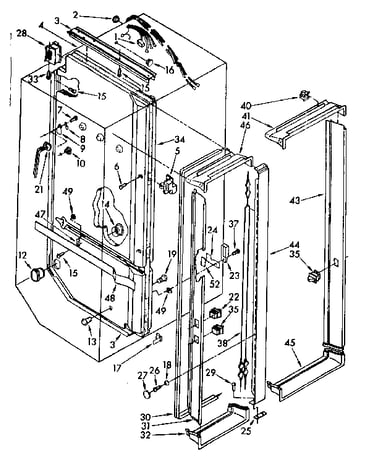 Breaker trim and liner parts