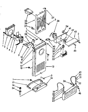 Air flow parts