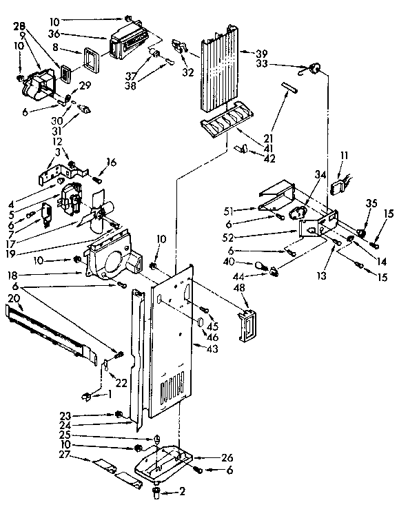 Air flow and control parts