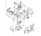 Kenmore 1068572812 air flow parts diagram