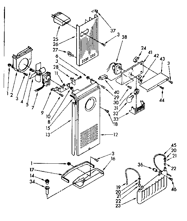 Air flow parts