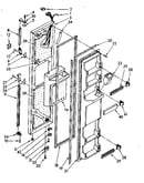 Freezer door parts