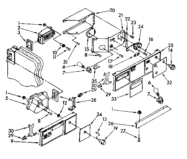 Air flow and control parts