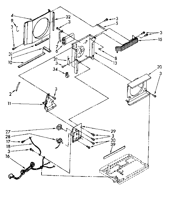 Air flow and control parts
