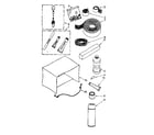 Kenmore 1068760500 optional parts (not included) diagram