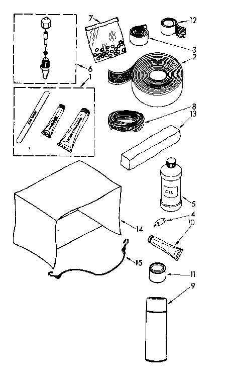 Optional parts (not included)
