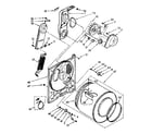 Kenmore 11086405100 bulkhead parts diagram
