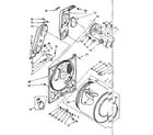Kenmore 11087405800 bulkhead parts diagram