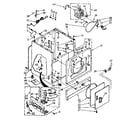 Kenmore 11087407800 cabinet parts diagram