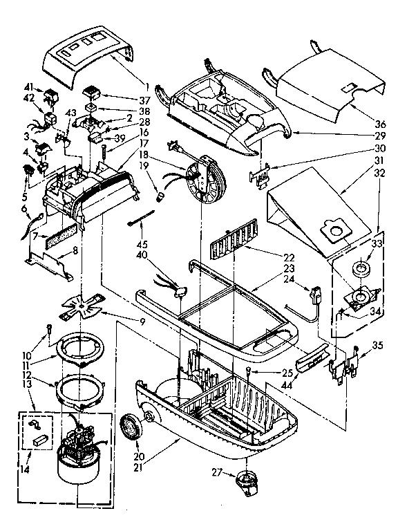 Vacuum cleaner parts