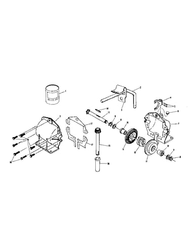 Gear case assembly