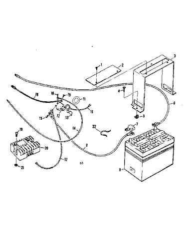 Wire assembly and battery