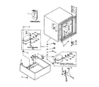 Kenmore 1988261986 cabinet and unit parts diagram