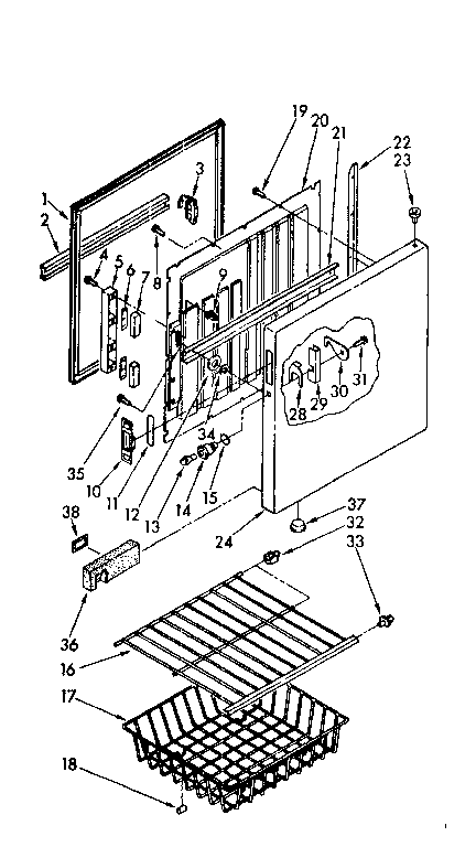 Shelf & door parts