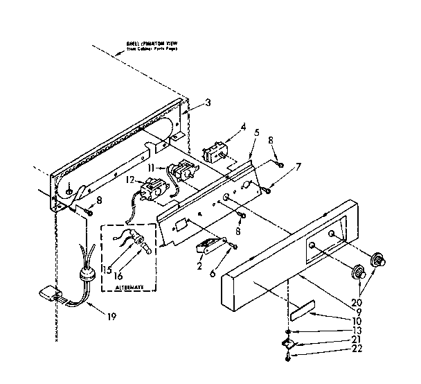 ESCUTCHEON AND CONTROL COMPONENTS