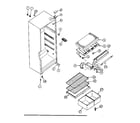 Kenmore 2538364204 cabinet parts diagram