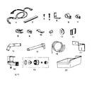 Kenmore 2538489180 ice maker installation parts kit #8085 diagram