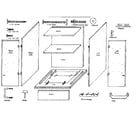 Kenmore 2729649282 cabinet diagram