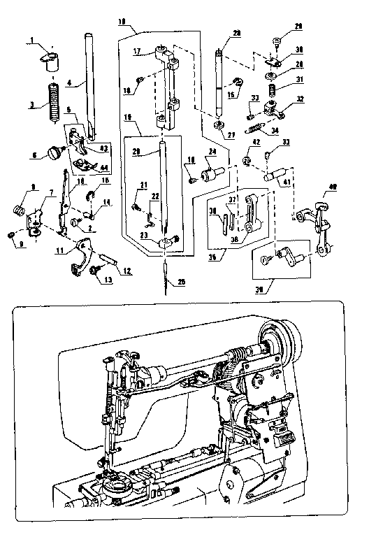 Needle bar assembly