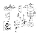 Sears 167410051 replacement parts diagram