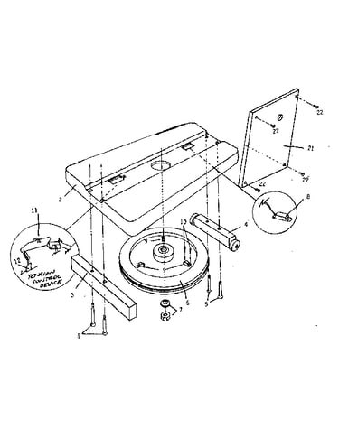 Flywheel and base cover