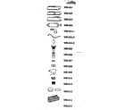 Seacliff WB-2001 unit parts diagram