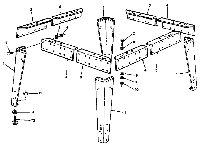 Leg set