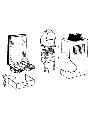 Combustion chamber and cabinet