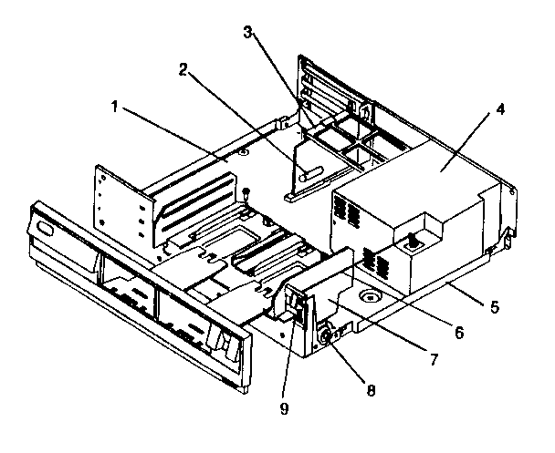 System unit (8530) - interior