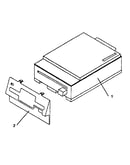 3.5-inch 720kb diskette drive