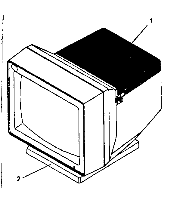 Monochrome display (8503)