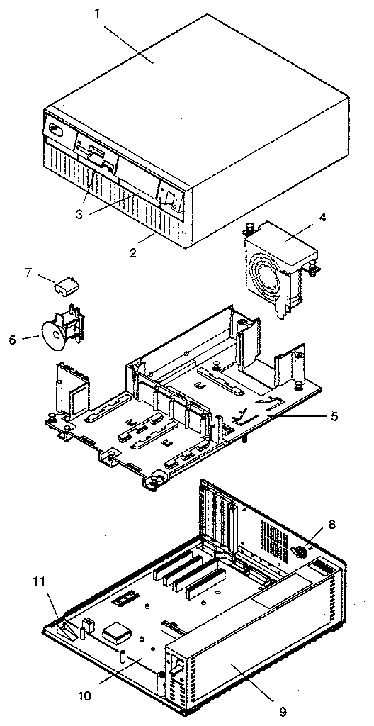 SYSTEM UNIT (8550)