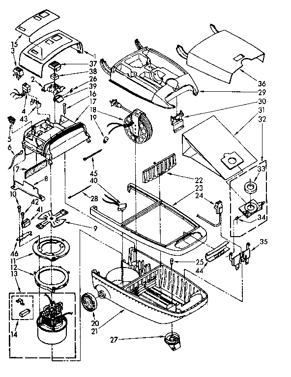 Vacuum cleaner parts