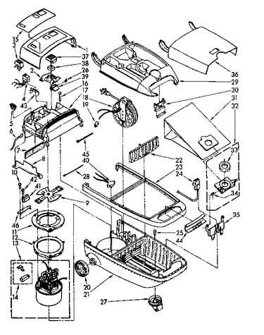 Vacuum cleaner parts