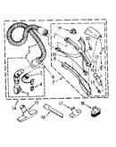 Hose and attachment parts