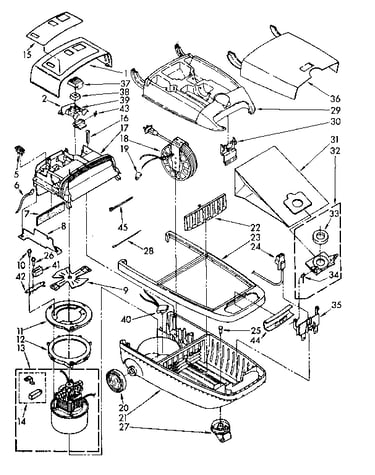 Vacuum cleaner parts