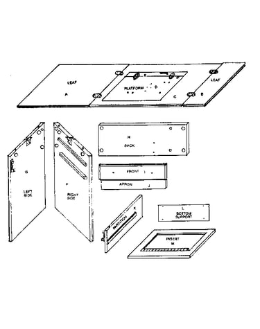 Wood parts list