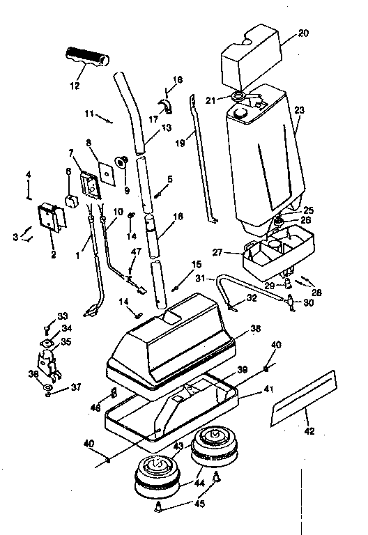 External machine parts
