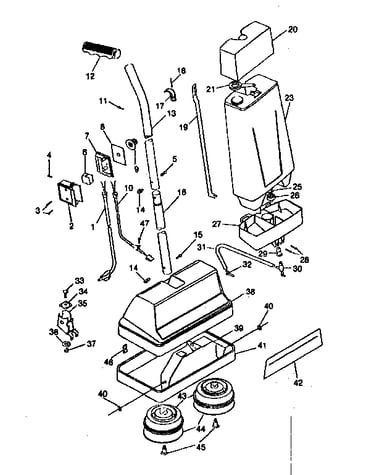 External machine parts