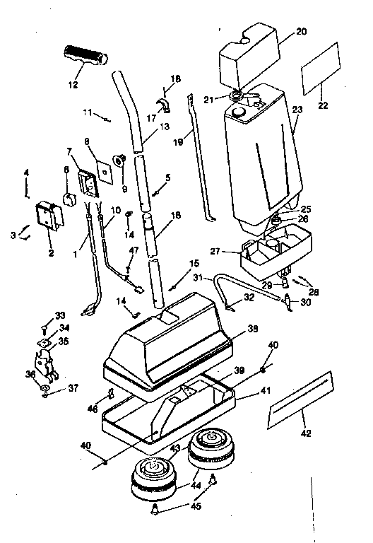 External machine parts