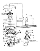 Motor, heater, and spray arm details