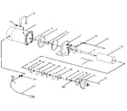 Kenmore 390255401 replacement parts diagram