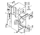 Kenmore 1068672290 cabinet parts diagram